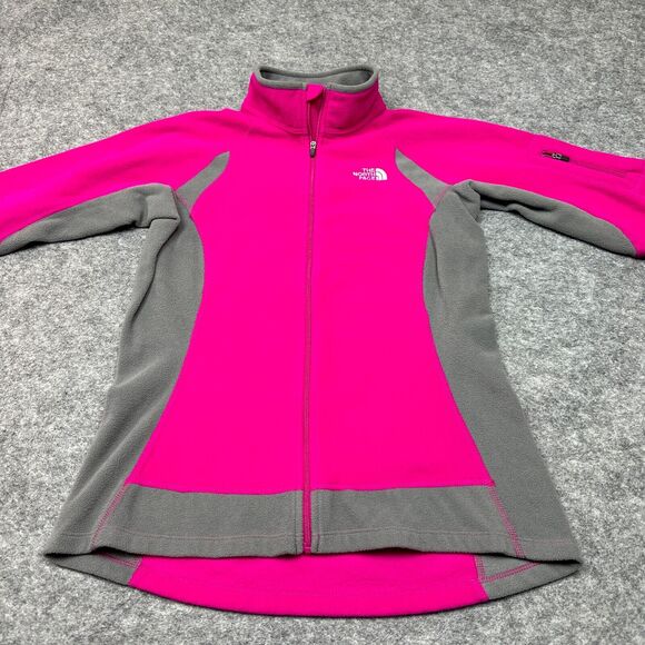 The North Face Jacket Womens Small Fleece Thumb Holes Outdoor Adventure - Picture 4 of 12